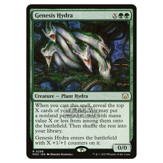 Magic The Gathering - March of the Machine - Commander - Genesis Hydra - 0298