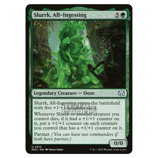 Magic The Gathering - March of the Machine - Commander - Slurrk, All-Ingesting - 0312