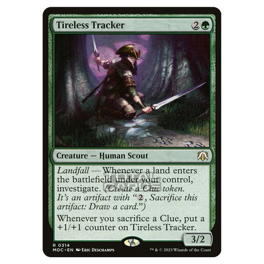 Magic The Gathering - March of the Machine - Commander - Tireless Tracker - 0314