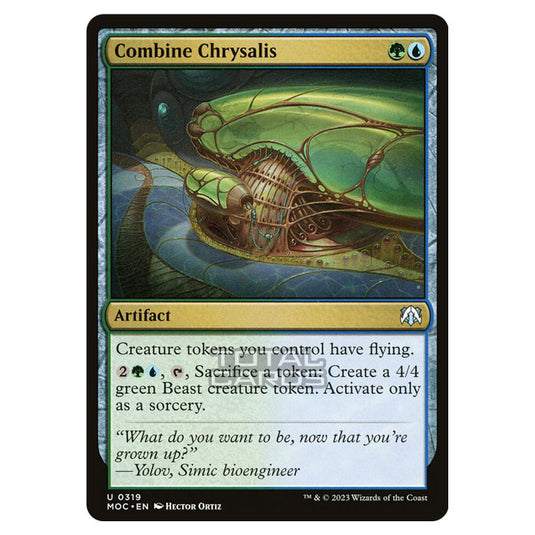 Magic The Gathering - March of the Machine - Commander - Combine Chrysalis - 0319