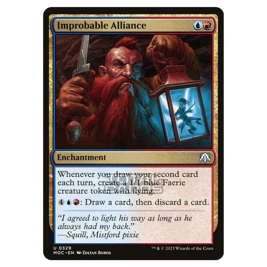 Magic The Gathering - March of the Machine - Commander - Improbable Alliance - 0329