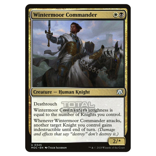 Magic The Gathering - March of the Machine - Commander - Wintermoor Commander - 0345