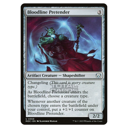 Magic The Gathering - March of the Machine - Commander - Bloodline Pretender - 0350