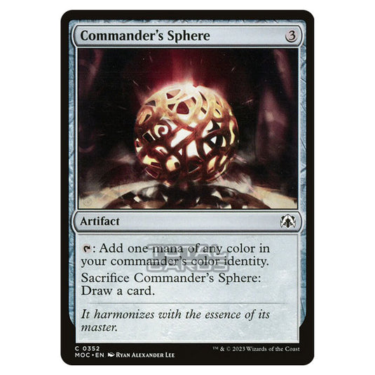 Magic The Gathering - March of the Machine - Commander - Commander's Sphere - 0352