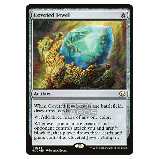 Magic The Gathering - March of the Machine - Commander - Coveted Jewel - 0353