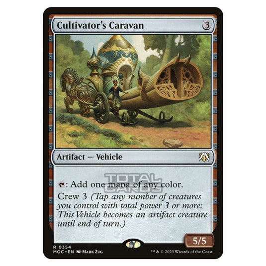 Magic The Gathering - March of the Machine - Commander - Cultivator's Caravan - 0354