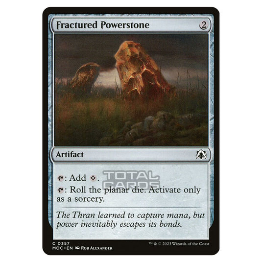 Magic The Gathering - March of the Machine - Commander - Fractured Powerstone - 0357