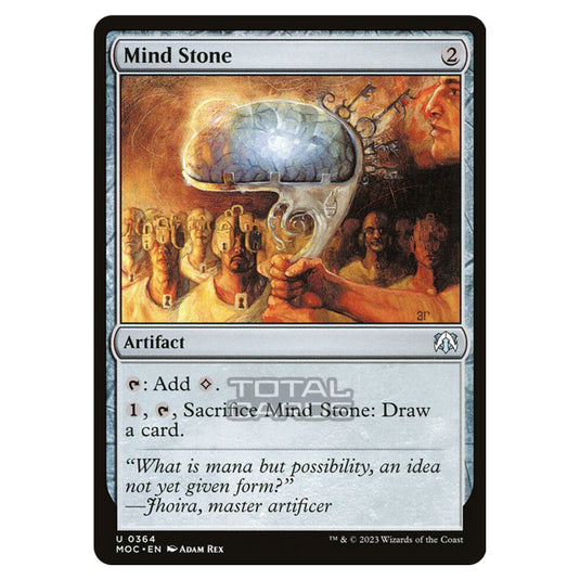 Magic The Gathering - March of the Machine - Commander - Mind Stone - 0364