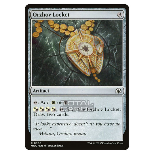 Magic The Gathering - March of the Machine - Commander - Orzhov Locket - 0368