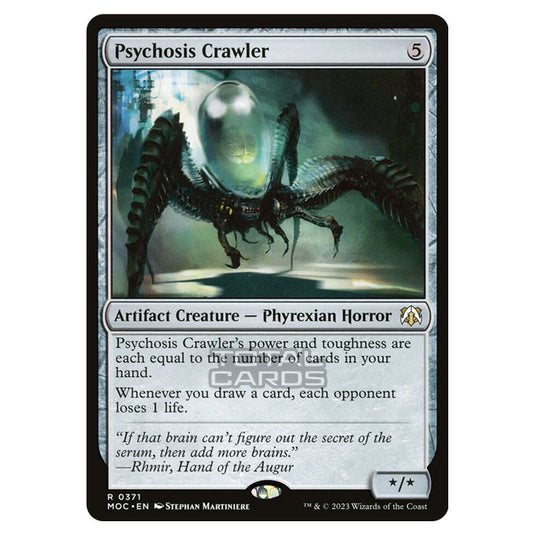 Magic The Gathering - March of the Machine - Commander - Psychosis Crawler - 0371