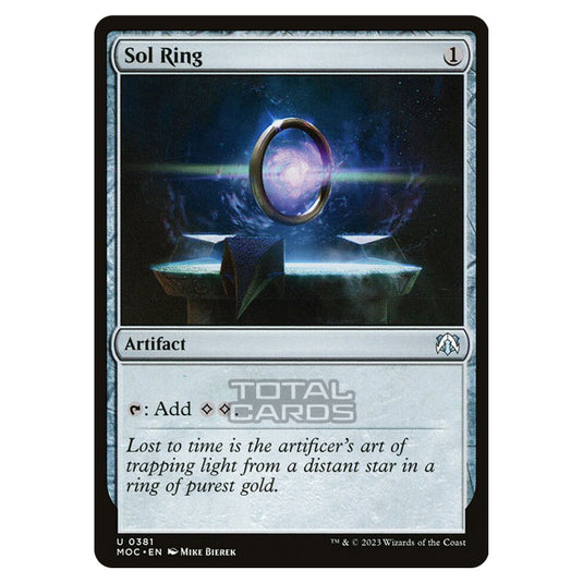 Magic The Gathering - March of the Machine - Commander - Sol Ring - 0381