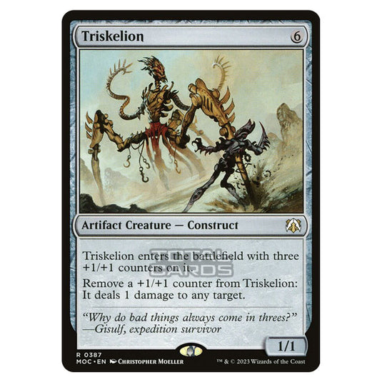 Magic The Gathering - March of the Machine - Commander - Triskelion - 0387