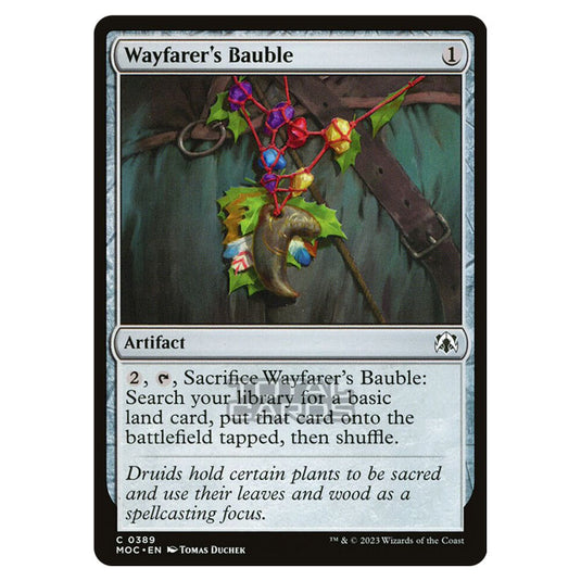 Magic The Gathering - March of the Machine - Commander - Wayfarer's Bauble - 0389