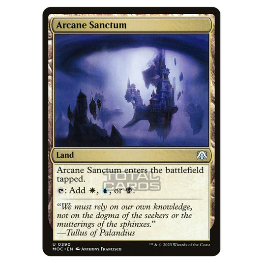 Magic The Gathering - March of the Machine - Commander - Arcane Sanctum - 0390