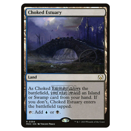 Magic The Gathering - March of the Machine - Commander - Choked Estuary - 0394