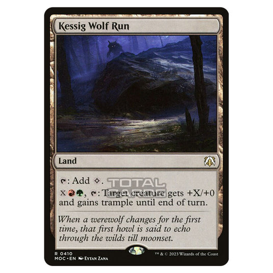 Magic The Gathering - March of the Machine - Commander - Kessig Wolf Run - 0410