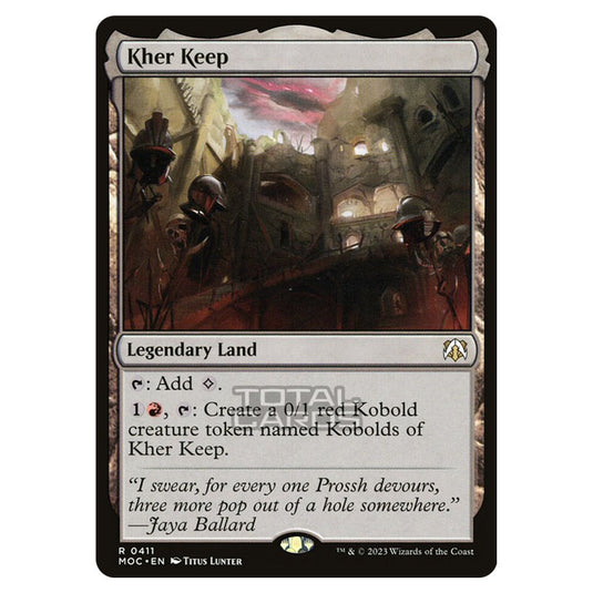 Magic The Gathering - March of the Machine - Commander - Kher Keep - 0411