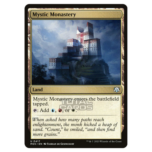 Magic The Gathering - March of the Machine - Commander - Mystic Monastery - 0417