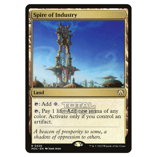 Magic The Gathering - March of the Machine - Commander - Spire of Industry - 0426