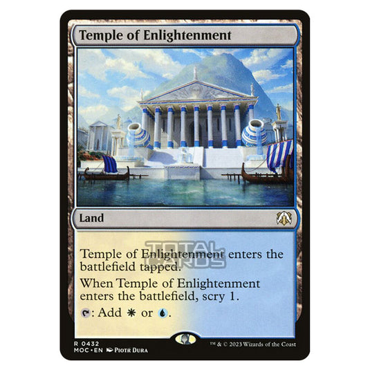 Magic The Gathering - March of the Machine - Commander - Temple of Enlightenment - 0432