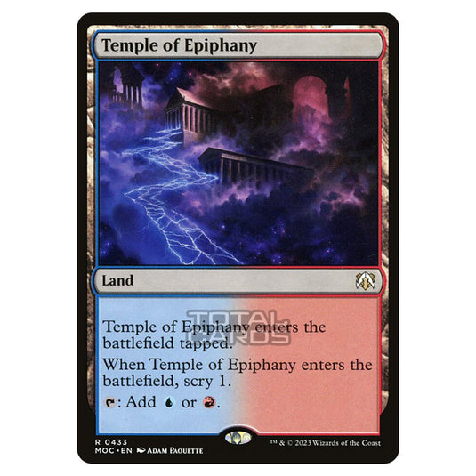 Magic The Gathering - March of the Machine - Commander - Temple of Epiphany - 0433