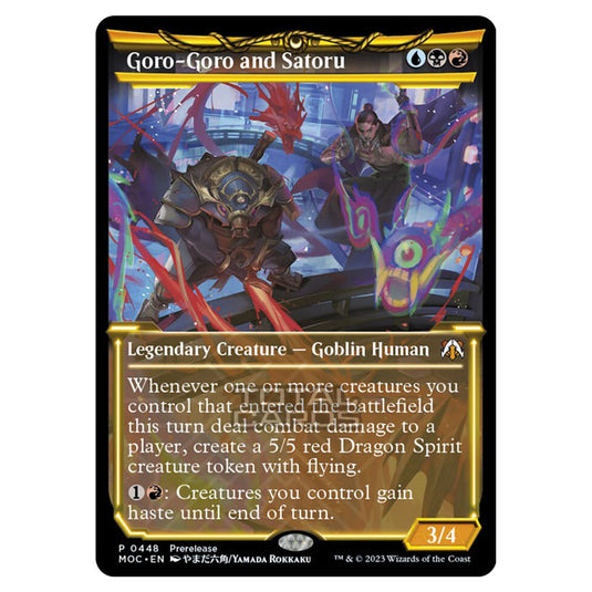 Magic The Gathering - March of the Machine - Commander - Goro-Goro and Satoru - 0448