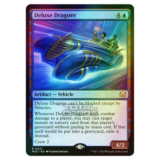 Magic The Gathering - March of the Machine - Commander - Deluxe Dragster - 0021 (Foil)