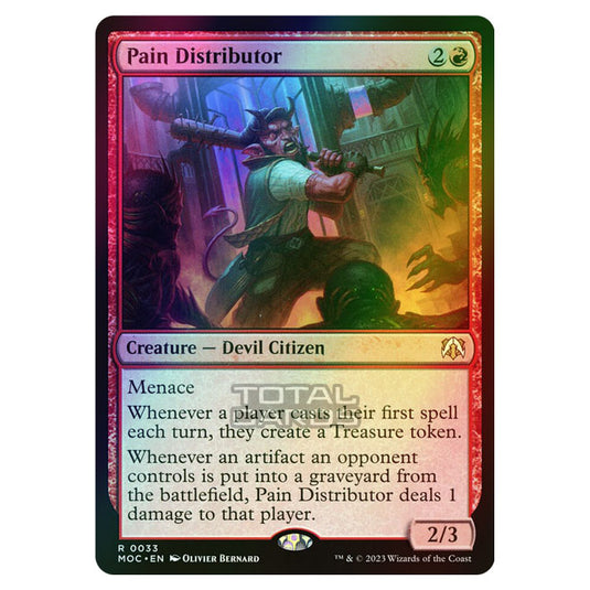 Magic The Gathering - March of the Machine - Commander - Pain Distributor - 0033 (Foil)