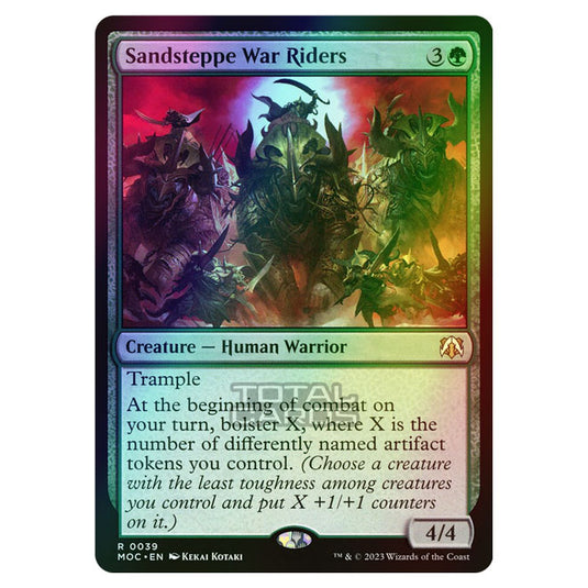 Magic The Gathering - March of the Machine - Commander - Sandsteppe War Riders - 0039 (Foil)