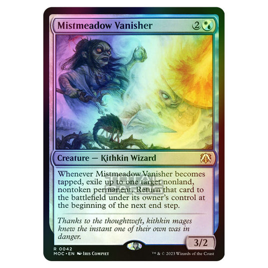 Magic The Gathering - March of the Machine - Commander - Mistmeadow Vanisher - 0042 (Foil)