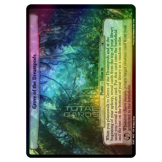 Magic The Gathering - March of the Machine - Commander - Grove of the Dreampods - 0145 (Foil)