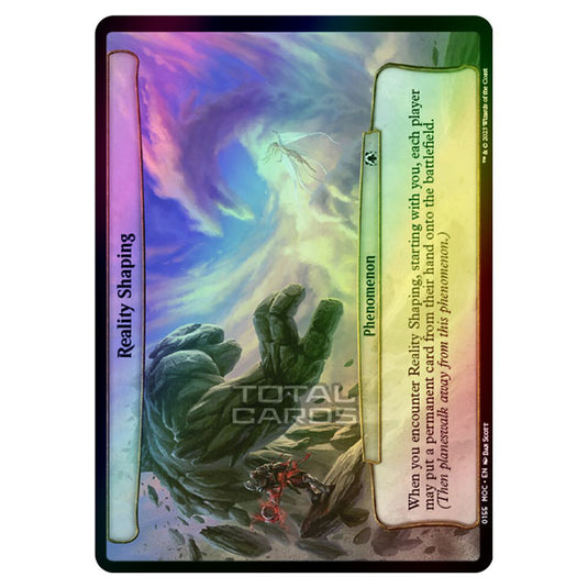 Magic The Gathering - March of the Machine - Commander - Reality Shaping - 0155 (Foil)