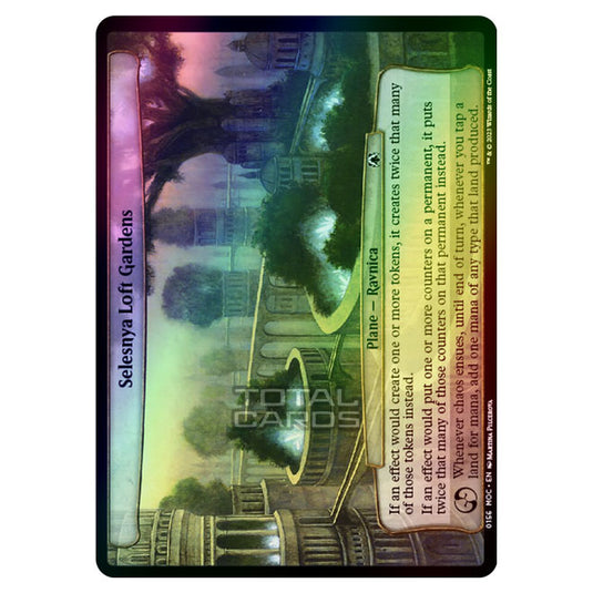 Magic The Gathering - March of the Machine - Commander - Selesnya Loft Gardens - 0156 (Foil)