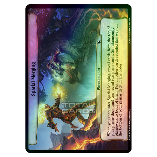 Magic The Gathering - March of the Machine - Commander - Spatial Merging - 0158 (Foil)