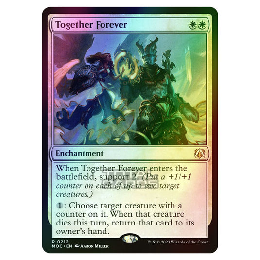 Magic The Gathering - March of the Machine - Commander - Together Forever - 0212 (Foil)