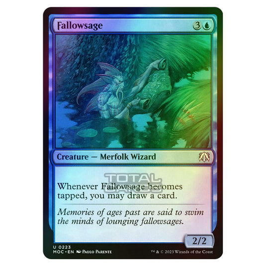 Magic The Gathering - March of the Machine - Commander - Fallowsage - 0223 (Foil)
