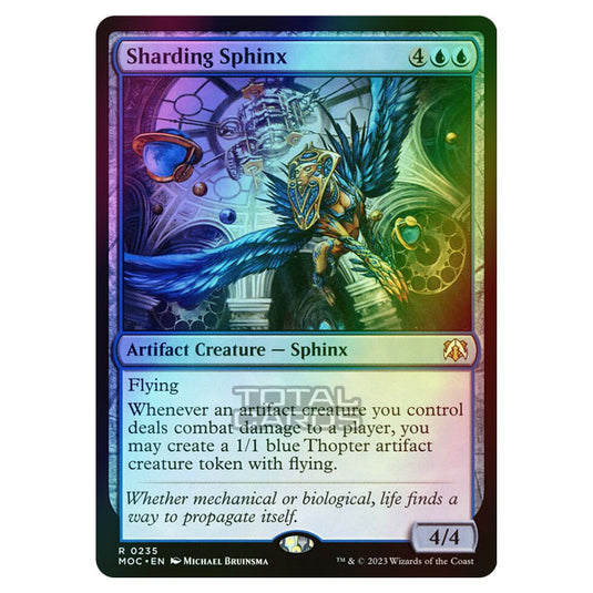 Magic The Gathering - March of the Machine - Commander - Sharding Sphinx - 0235 (Foil)