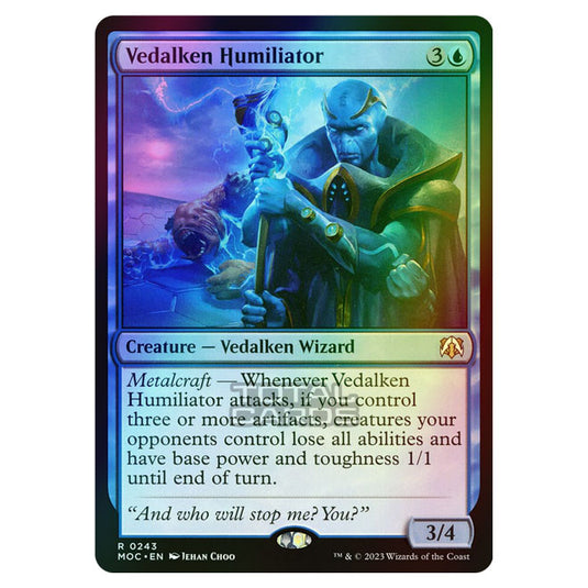 Magic The Gathering - March of the Machine - Commander - Vedalken Humiliator - 0243 (Foil)