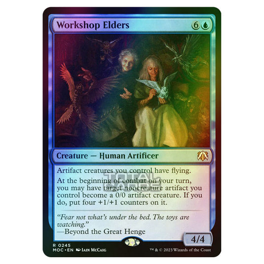 Magic The Gathering - March of the Machine - Commander - Workshop Elders - 0245 (Foil)