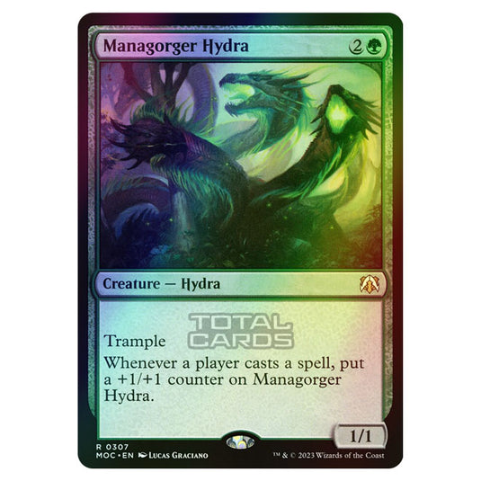 Magic The Gathering - March of the Machine - Commander - Managorger Hydra - 0307 (Foil)