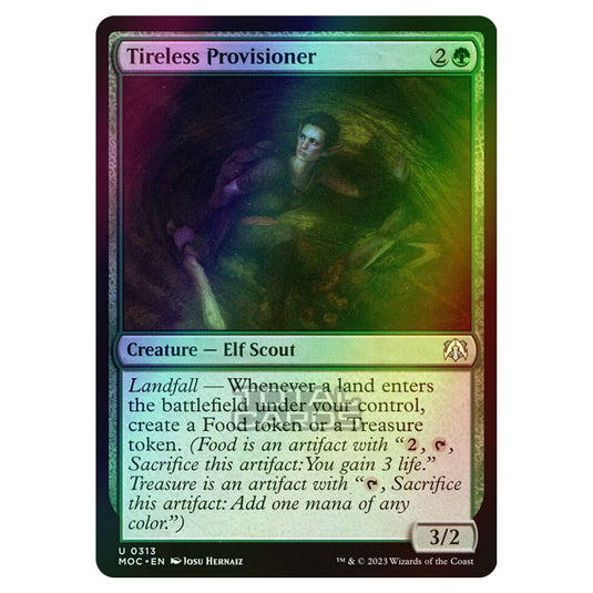 Magic The Gathering - March of the Machine - Commander - Tireless Provisioner - 0313 (Foil)