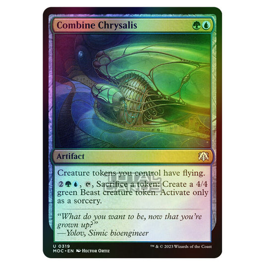 Magic The Gathering - March of the Machine - Commander - Combine Chrysalis - 0319 (Foil)