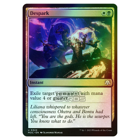 Magic The Gathering - March of the Machine - Commander - Despark - 0322 (Foil)