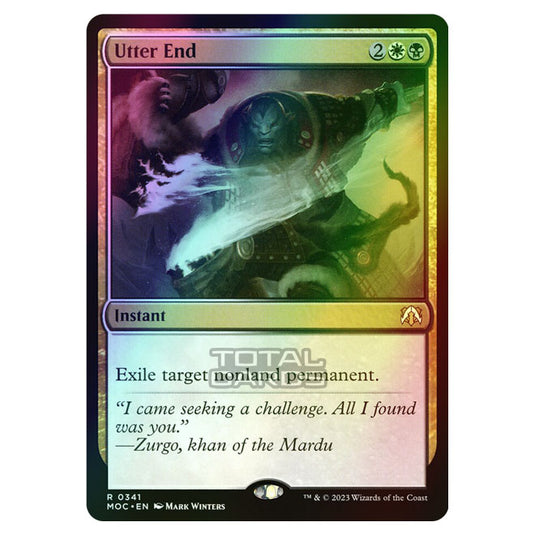 Magic The Gathering - March of the Machine - Commander - Utter End - 0341 (Foil)