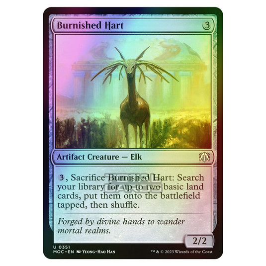 Magic The Gathering - March of the Machine - Commander - Burnished Hart - 0351 (Foil)