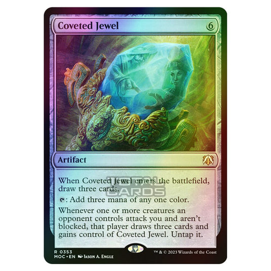 Magic The Gathering - March of the Machine - Commander - Coveted Jewel - 0353 (Foil)