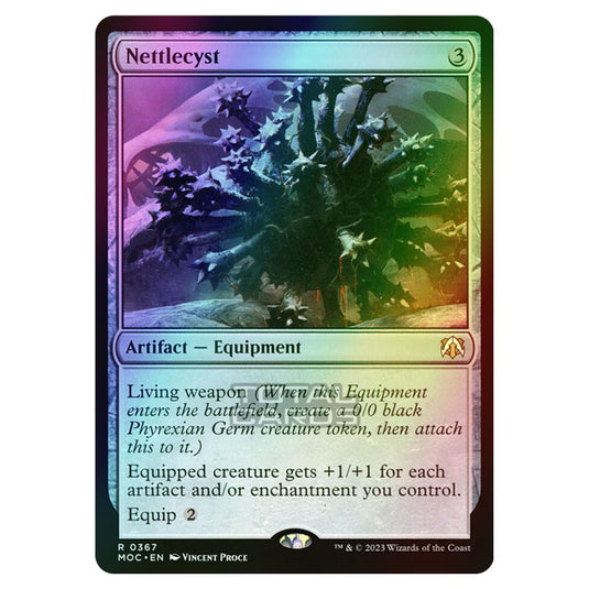 Magic The Gathering - March of the Machine - Commander - Nettlecyst - 0367 (Foil)