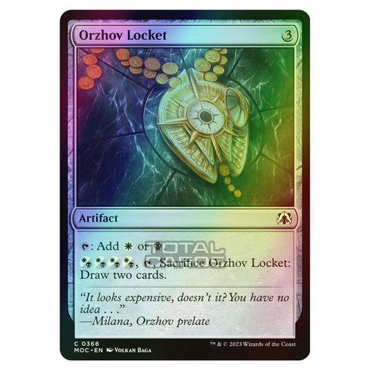 Magic The Gathering - March of the Machine - Commander - Orzhov Locket - 0368 (Foil)