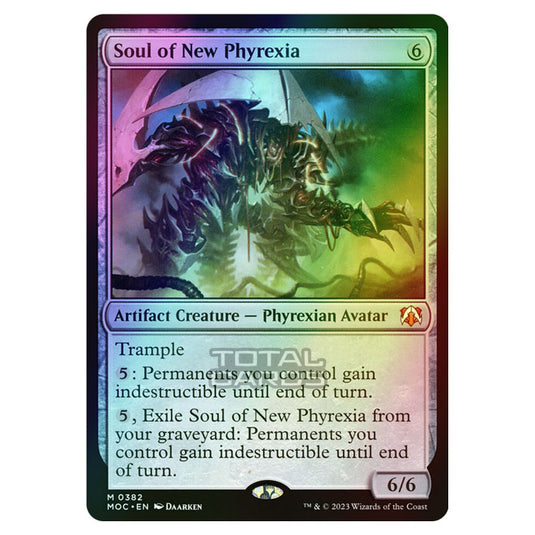 Magic The Gathering - March of the Machine - Commander - Soul of New Phyrexia - 0382 (Foil)