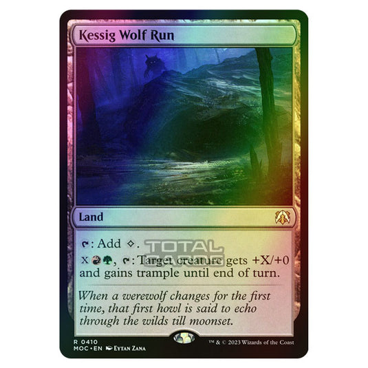 Magic The Gathering - March of the Machine - Commander - Kessig Wolf Run - 0410 (Foil)